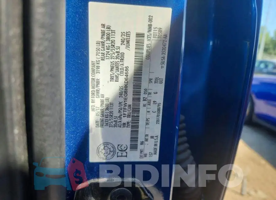 1FTFW1EG8HKD64686 Photo# 12