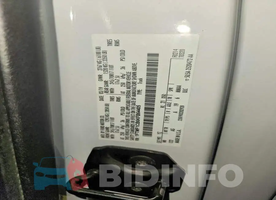 1FTMF1CB6KFB64405 Photo# 12