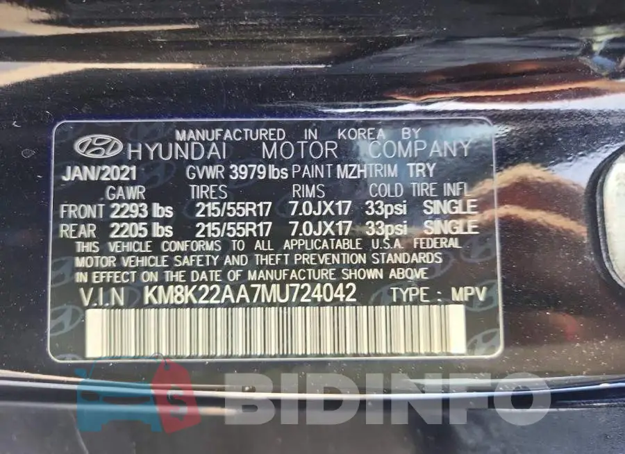 KM8K22AA7MU724042 Photo# 13