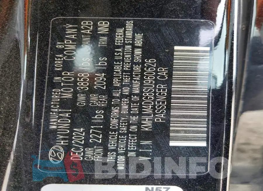 KMHLM4DG8SU960626 Photo# 13