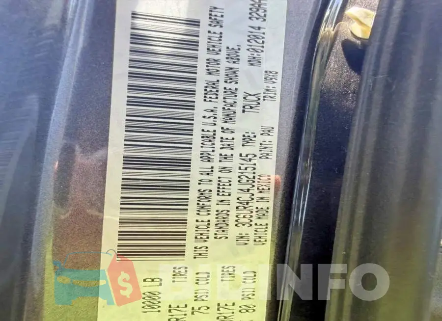 3C6UR4CJ4JG215145 Photo# 10