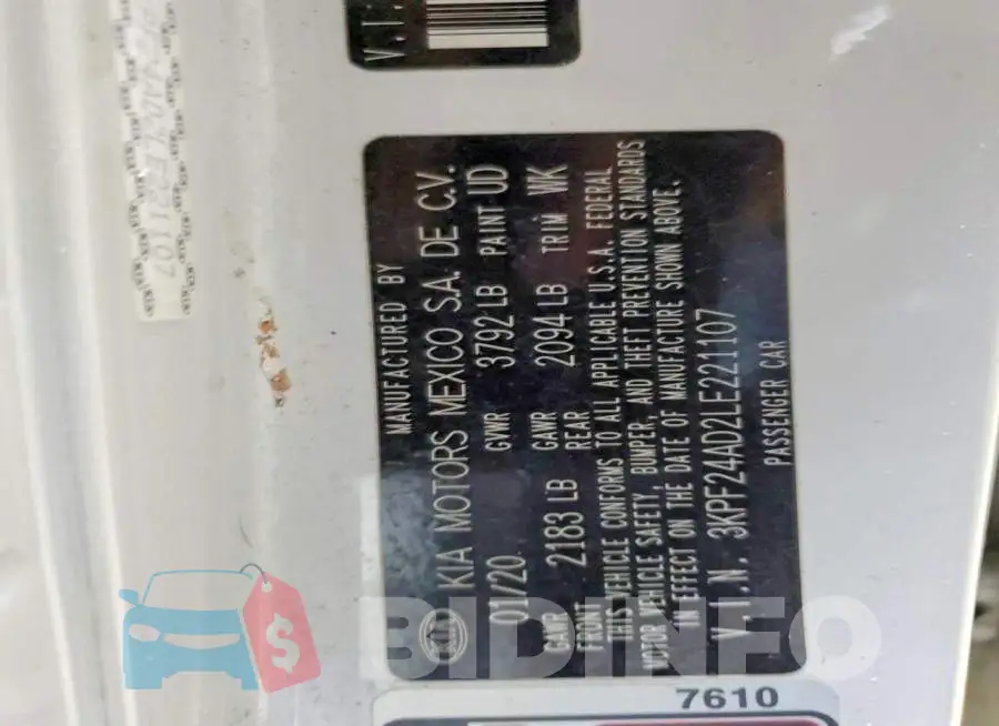 3KPF24AD2LE221107 Photo# 13