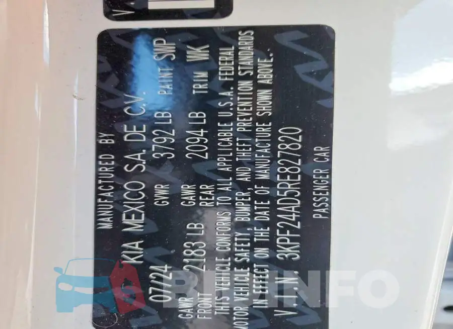 3KPF24AD5RE827820 Photo# 12