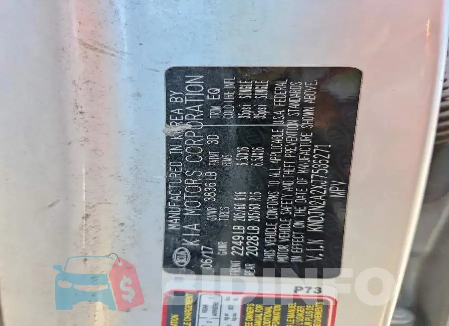 KNDJN2A2XJ7536271 Photo# 12