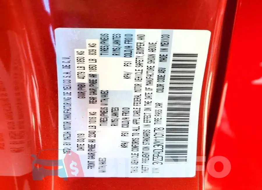 3MZBPADL3KM110178 Photo# 12