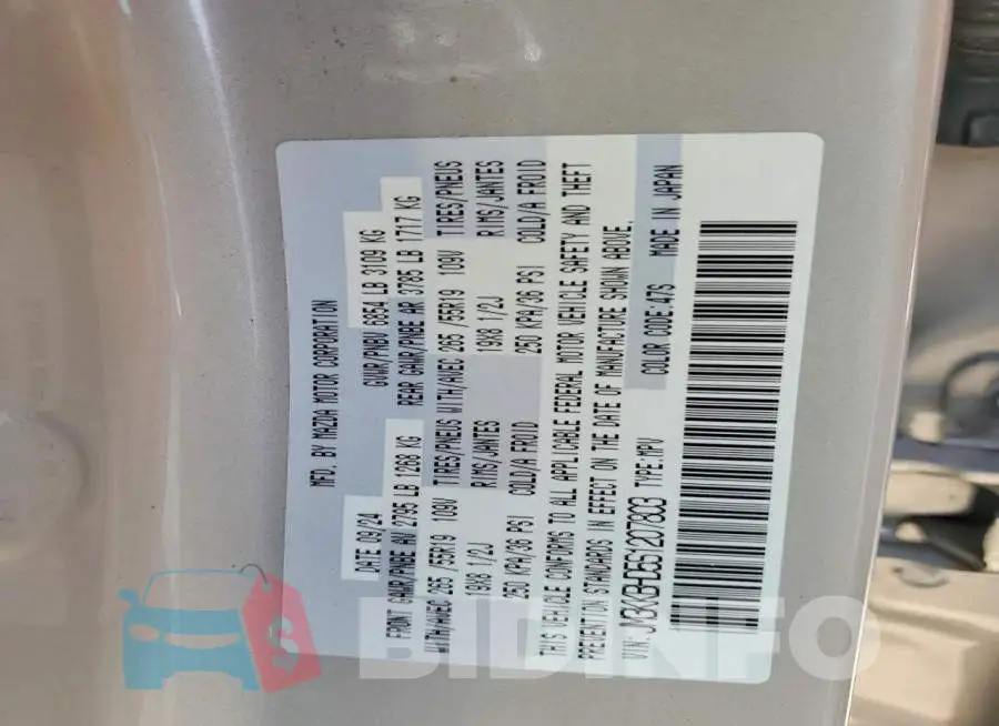 JM3KKBHD5S1207803 Photo# 13