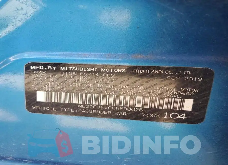 ML32F3FJ0LHF00826 Photo# 12