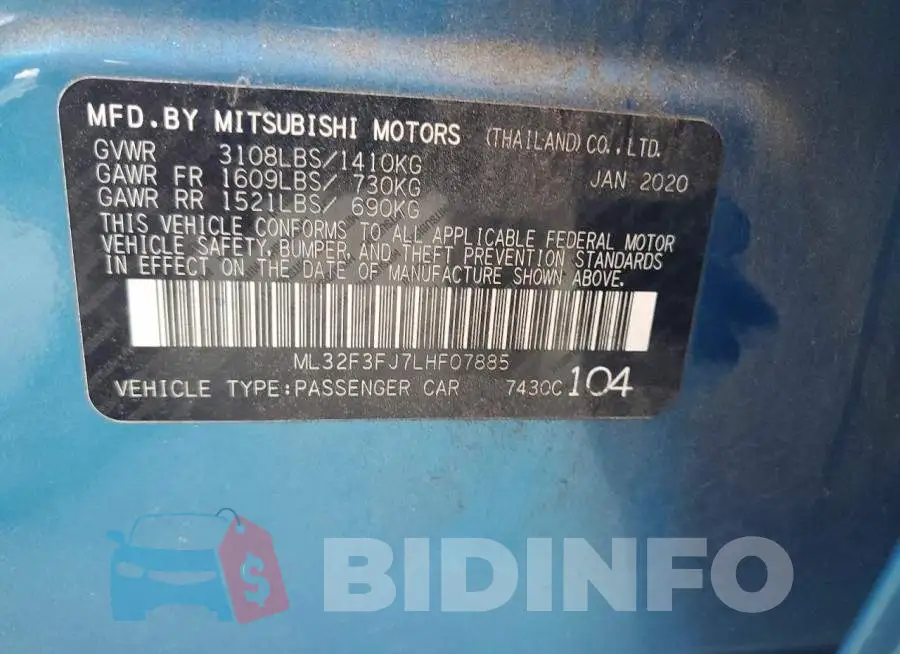 ML32F3FJ7LHF07885 Photo# 12