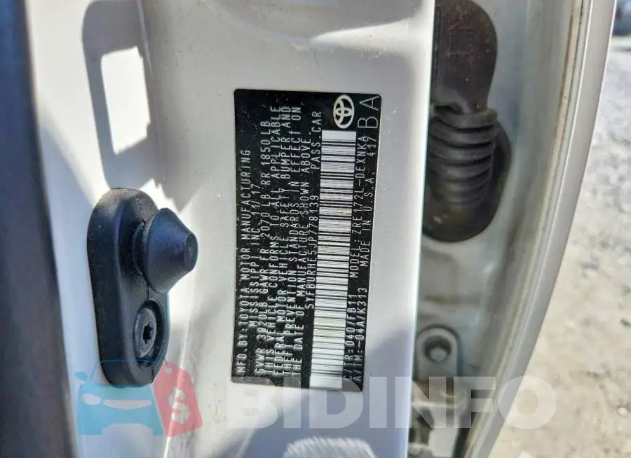 5YFBURHE5JP778139 Photo# 12