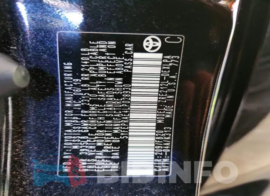 5YFEPRAE4LP028930 Photo# 12