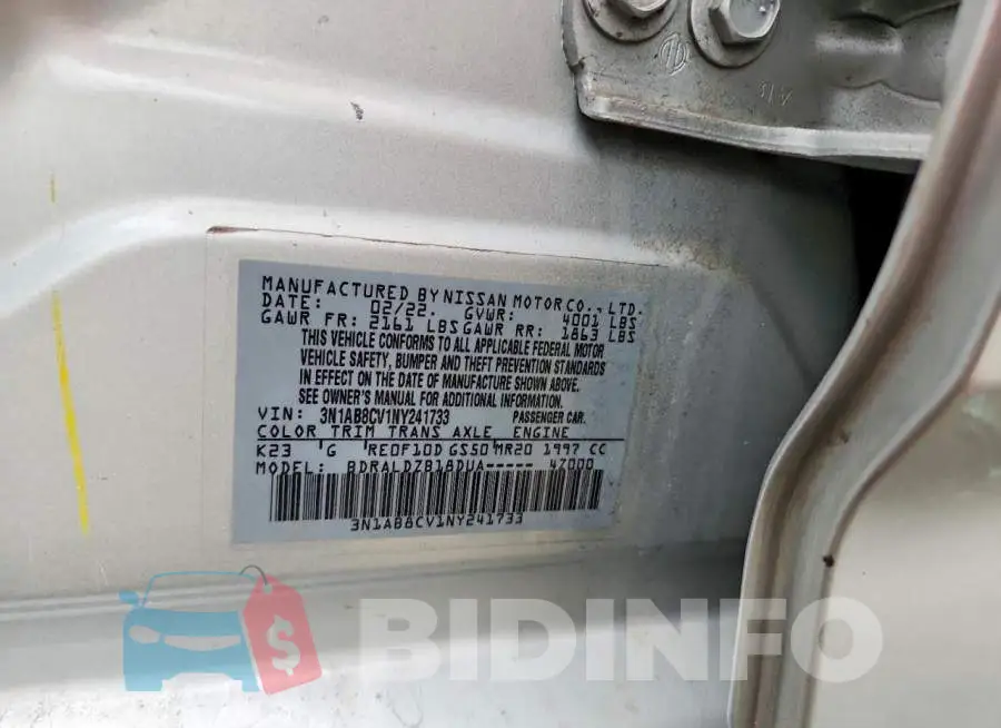 3N1AB8CV1NY241733 Photo# 12