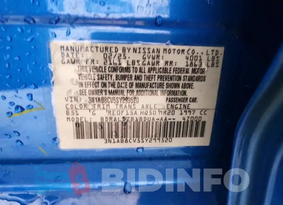 3N1AB8CV5SY299520 Photo# 12