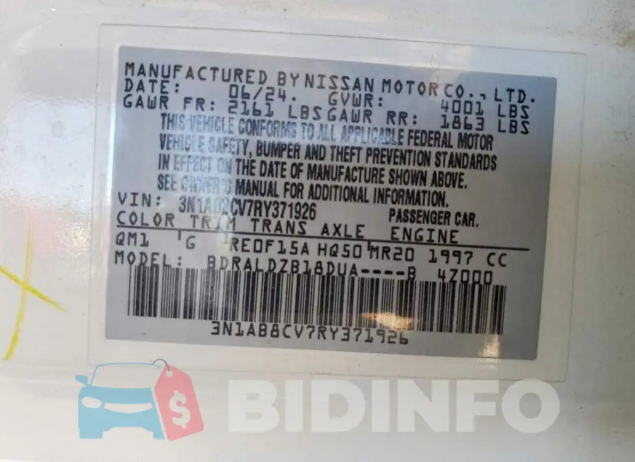 3N1AB8CV7RY371926 Photo# 12