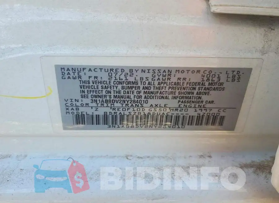 3N1AB8DV2NY284010 Photo# 12
