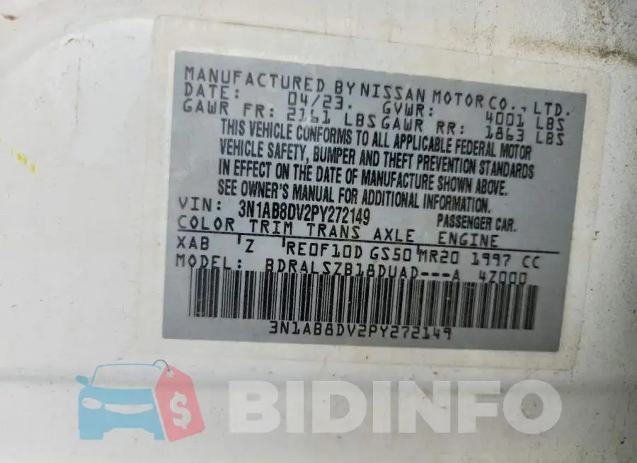 3N1AB8DV2PY272149 Photo# 13