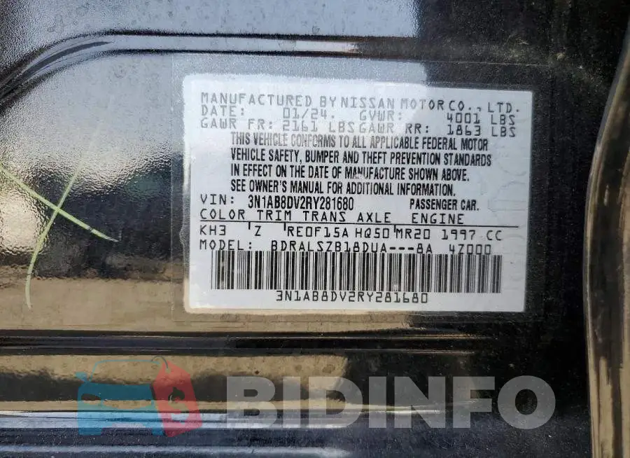 3N1AB8DV2RY281680 Photo# 13