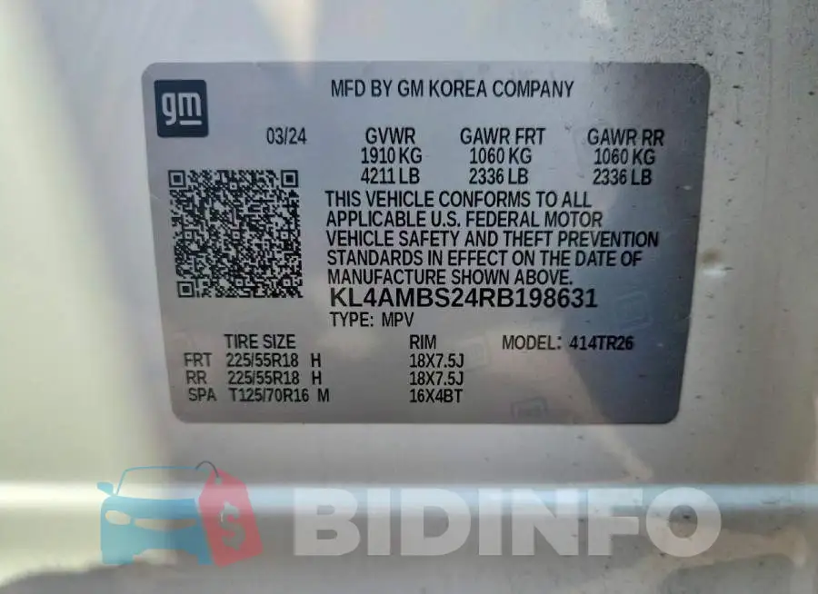 KL4AMBS24RB198631 Photo# 14