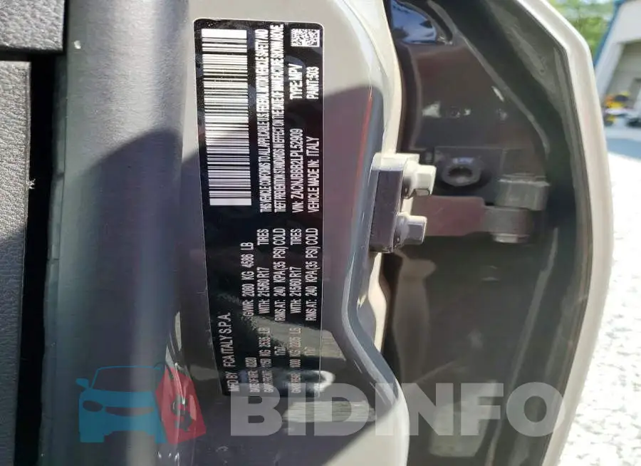 ZACNJBBB2LPL52909 Photo# 13