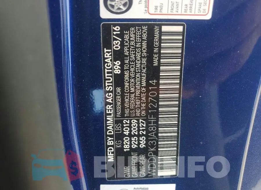 WDDPK3JA8HF127014 Photo# 12