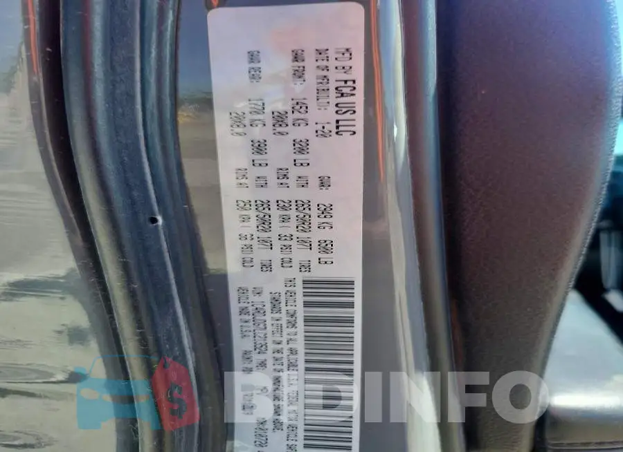 1C4RDJDG7LC213524 Photo# 13
