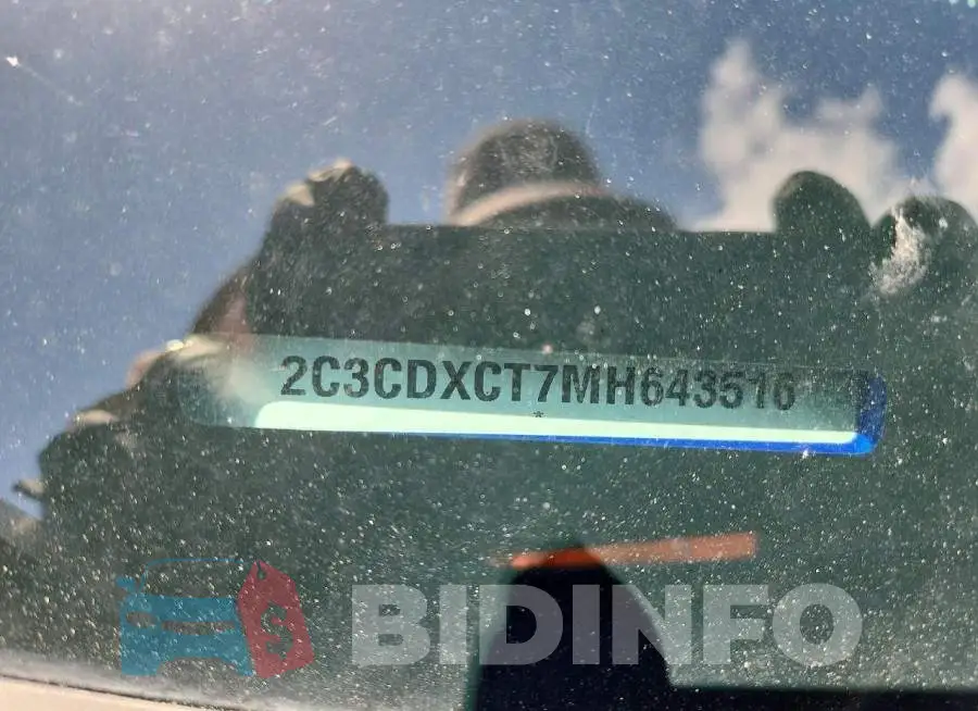 2C3CDXCT7MH643516 Photo# 13