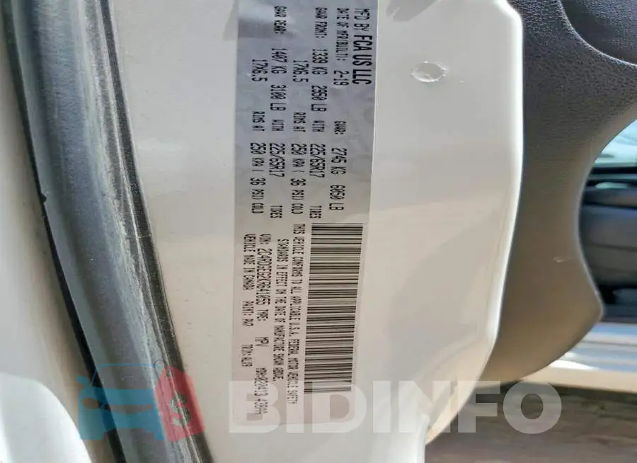 2C4RDGEG2KR641055 Photo# 13