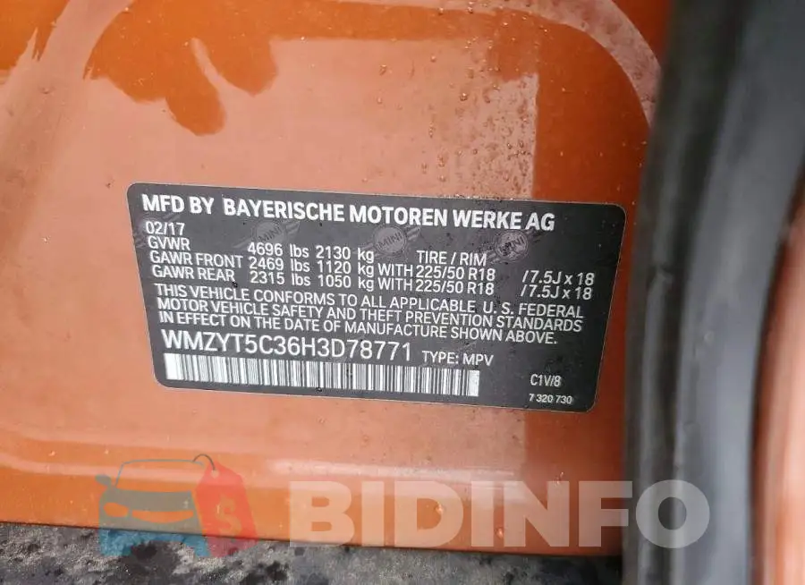 WMZYT5C36H3D78771 Photo# 12