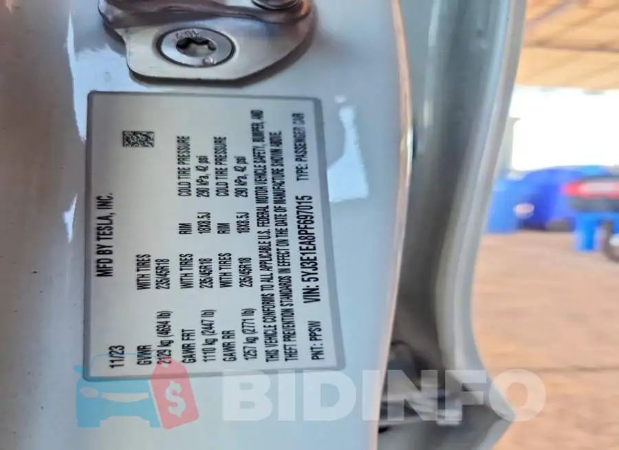 5YJ3E1EA8PF697015 Photo# 13