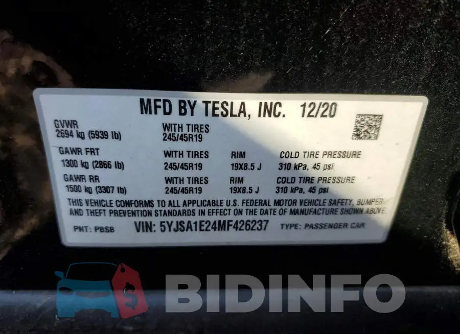 5YJSA1E24MF426237 Photo# 13