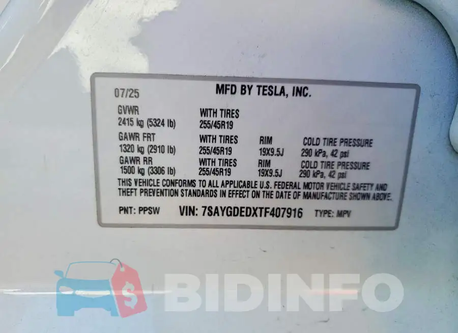 7SAYGDEDXTF407916 Photo# 12