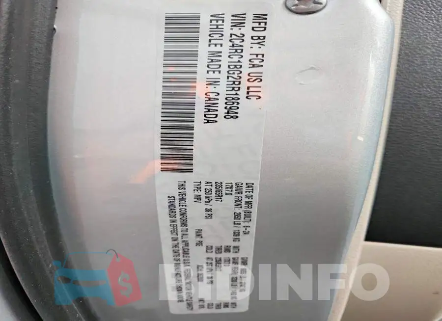 2C4RC1BG2RR186948 Photo# 14