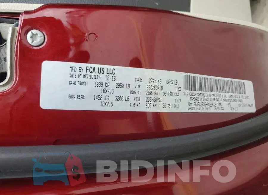 2C4RC1EG5HR653645 Photo# 13