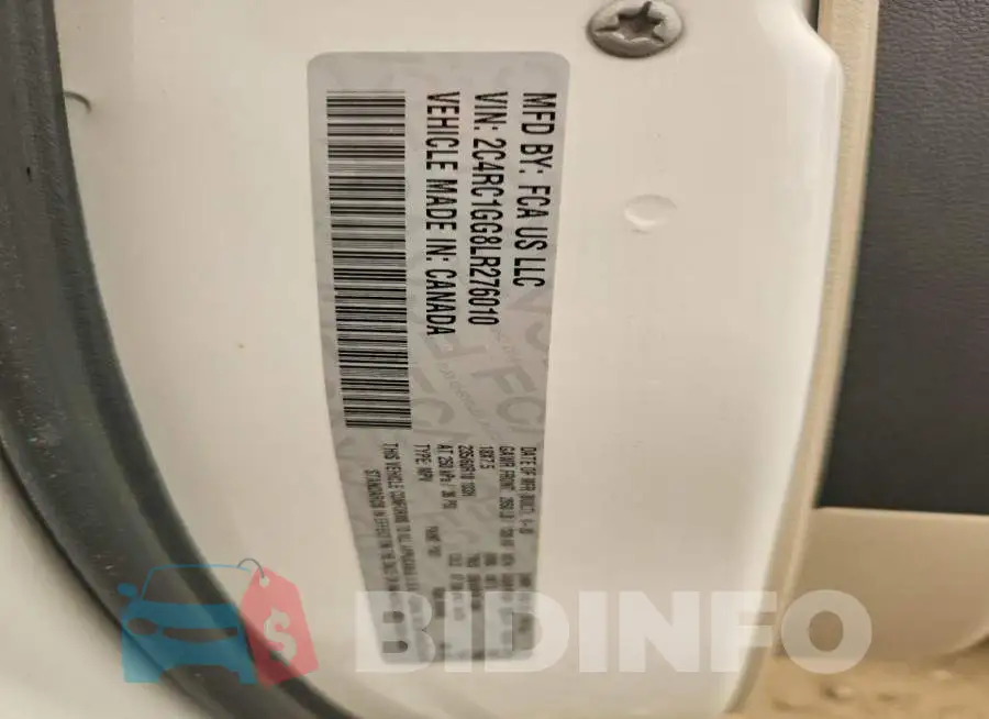 2C4RC1GG8LR276010 Photo# 13