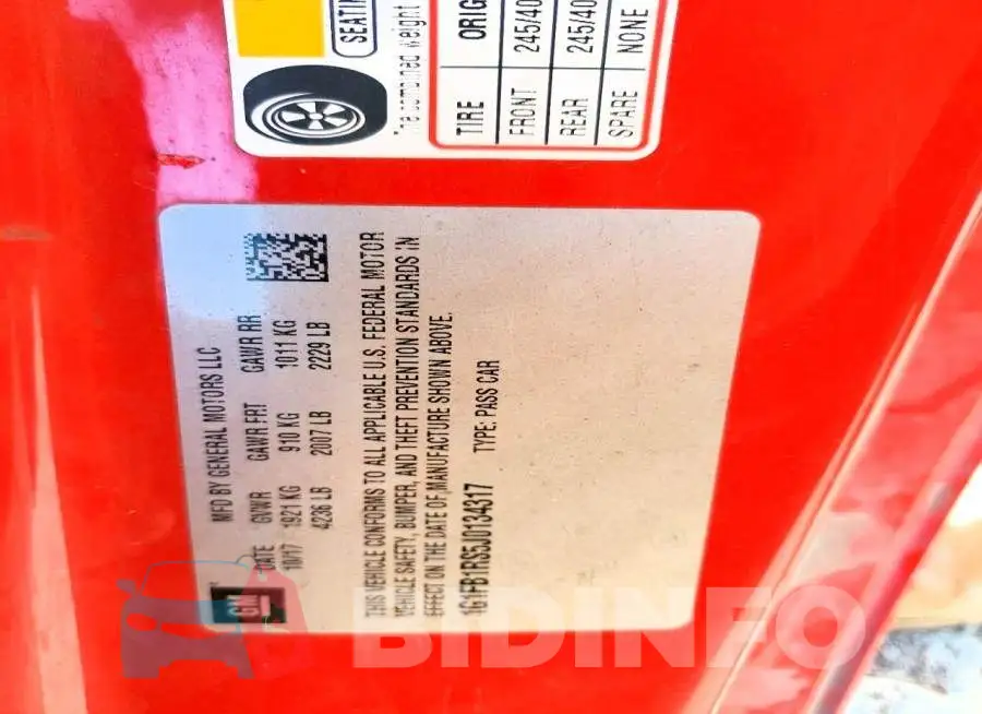 1G1FB1RS5J0134317 Photo# 12