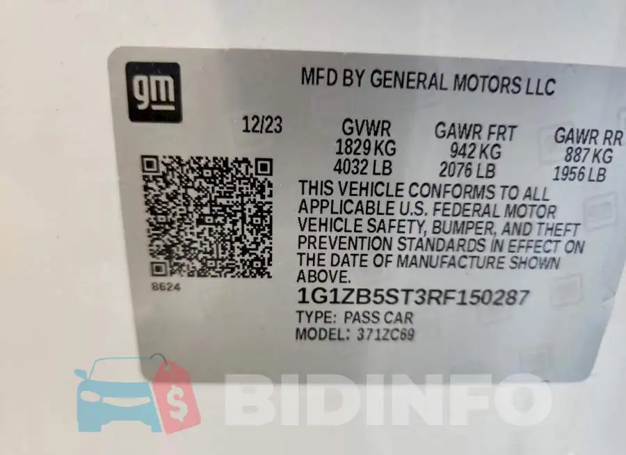 1G1ZB5ST3RF150287 Photo# 12