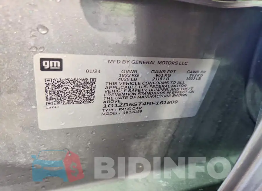 1G1ZD5ST4RF161809 Photo# 13