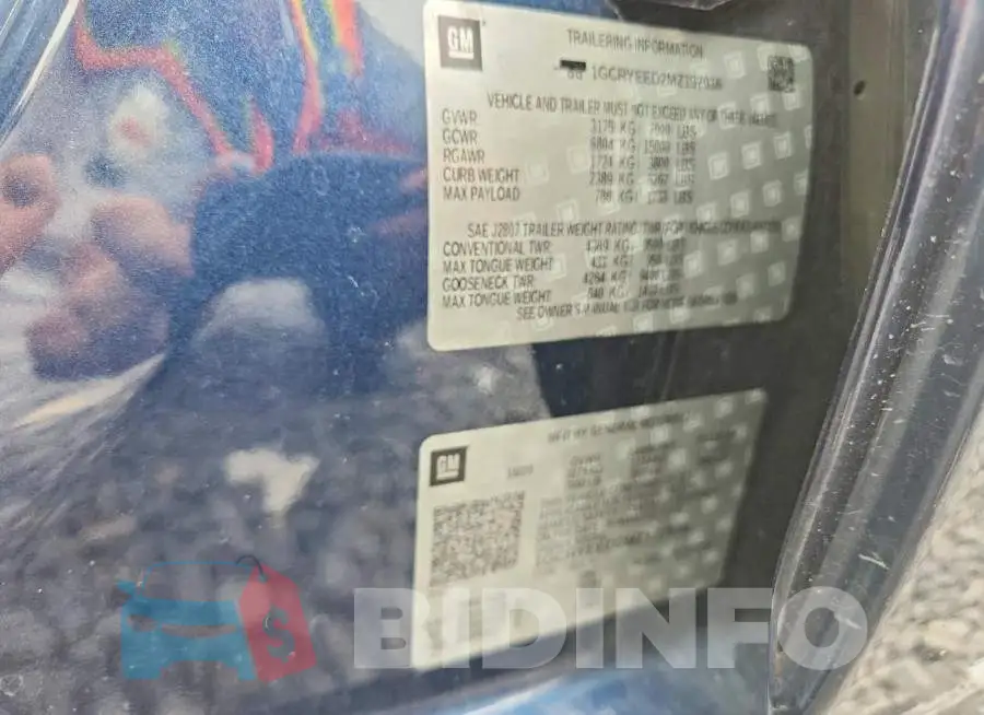 1GCRYEED2MZ137936 Photo# 12