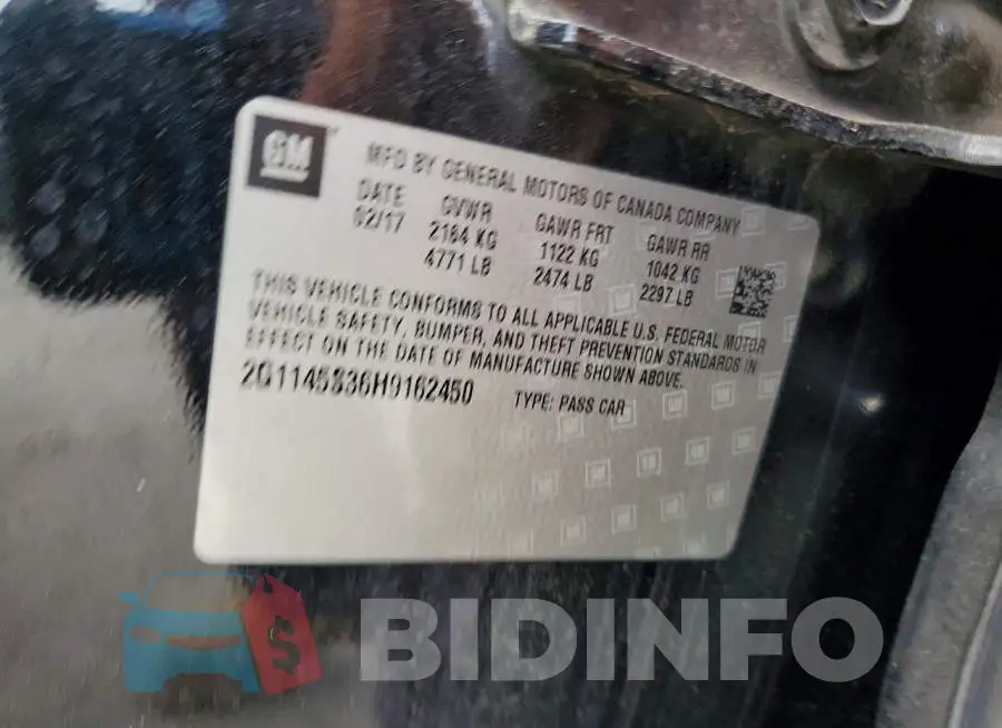 2G1145S36H9162450 Photo# 12
