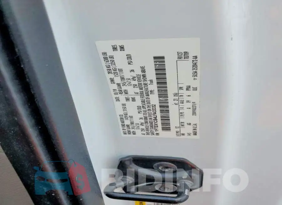 1FTEX1CB4LFA33332 Photo# 12