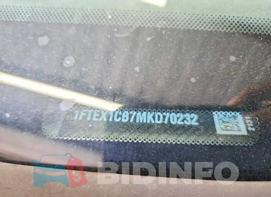 1FTEX1CB7MKD70232 Photo# 12