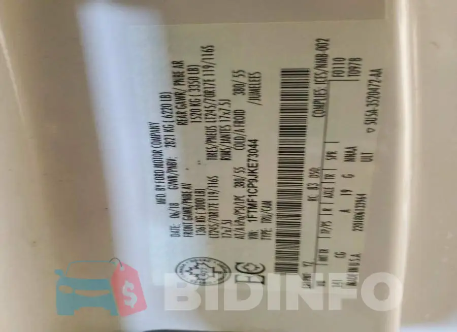 1FTMF1CP9JKE73044 Photo# 12