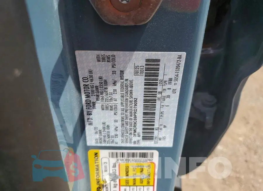 3FMCR9C69PRD79092 Photo# 13
