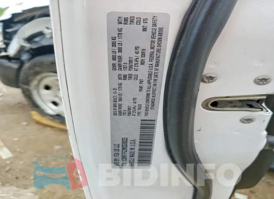 1C6RR7FG2MS538033 Photo# 13
