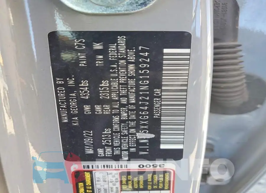 5XXG64J21NG159247 Photo# 12