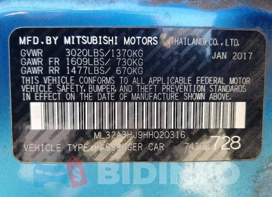 ML32A3HJ9HH020316 Photo# 12