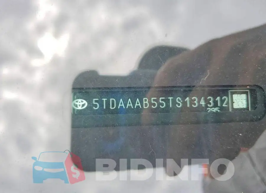 5TDAAAB55TS134312 Photo# 13