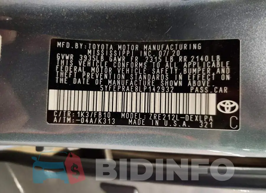 5YFEPRAE8LP142932 Photo# 12