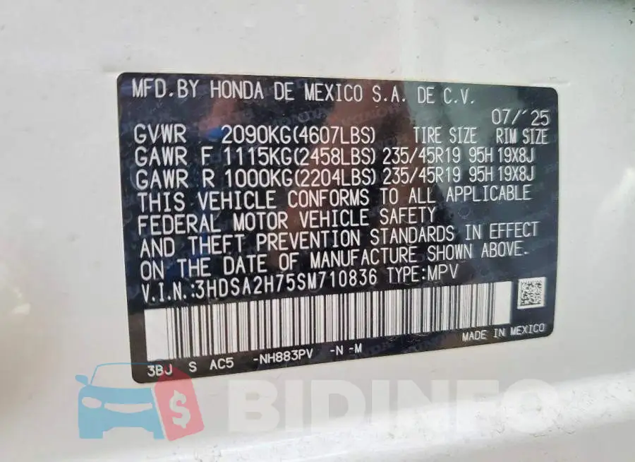 3HDSA2H75SM710836 Photo# 13