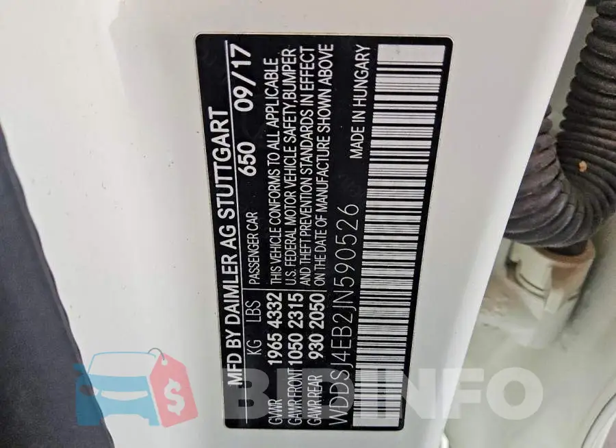 WDDSJ4EB2JN590526 Photo# 12