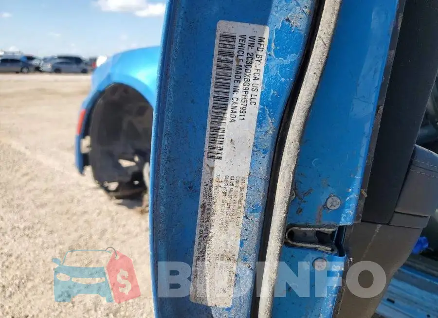 2C3CDXBG9PH579911 Photo# 13